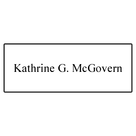  Kathrine G. McGovern