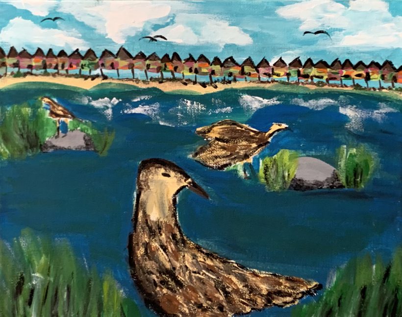 Eskimo Curlew at Galveston