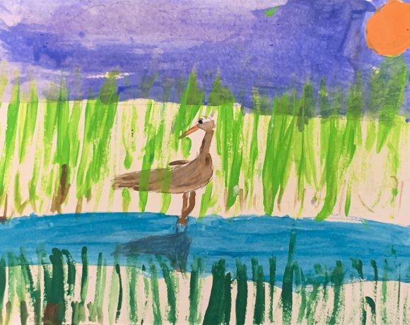 Curlew in the Reeds Curlew in the Reeds